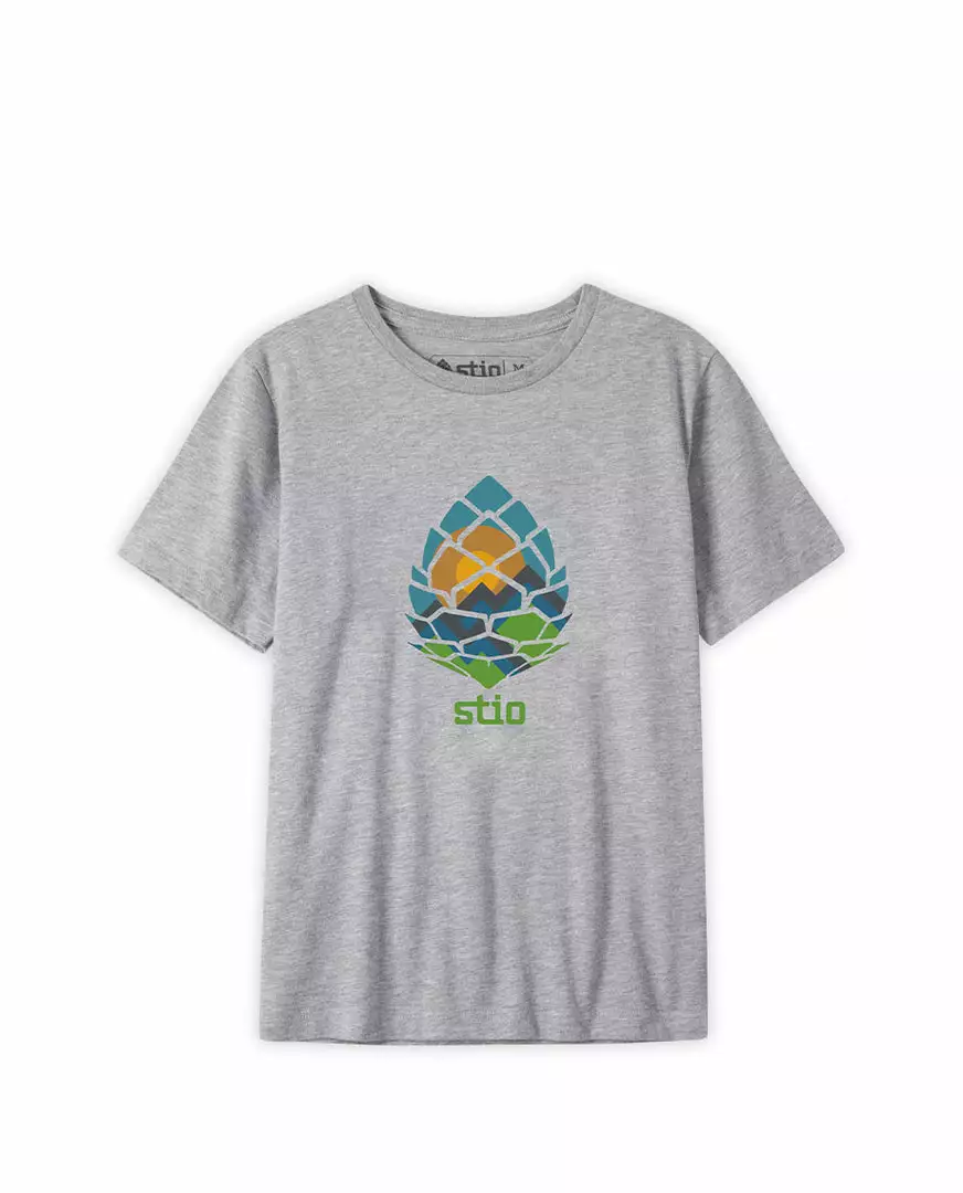 Stio Kids' Pinecone Globe Tee