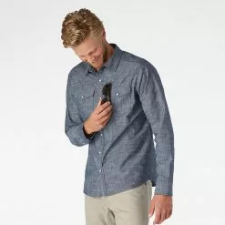 Stio Men's Ashton Chambray Shirt