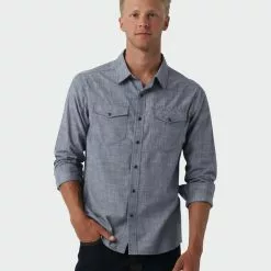 Stio Men's Ashton Chambray Shirt