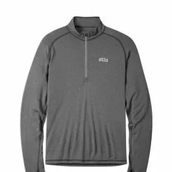 Stio Men's Basis Power Wool™ Zip Neck