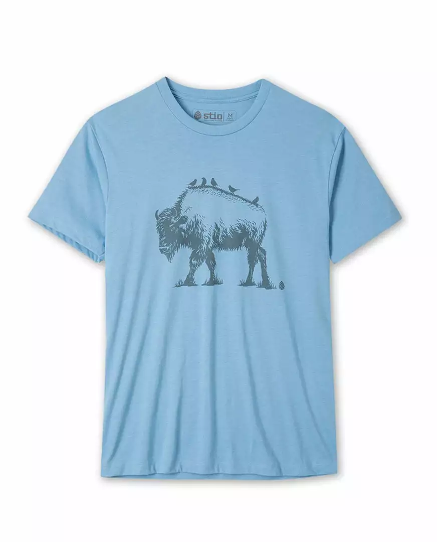 Stio Shirts Men's Bison Perch Tee