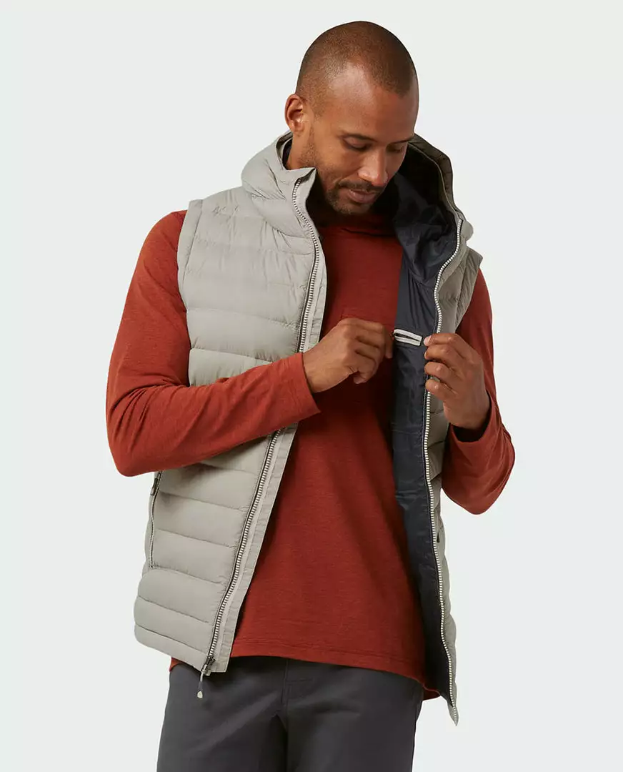 Stio Men's Hometown Down Hooded Vest