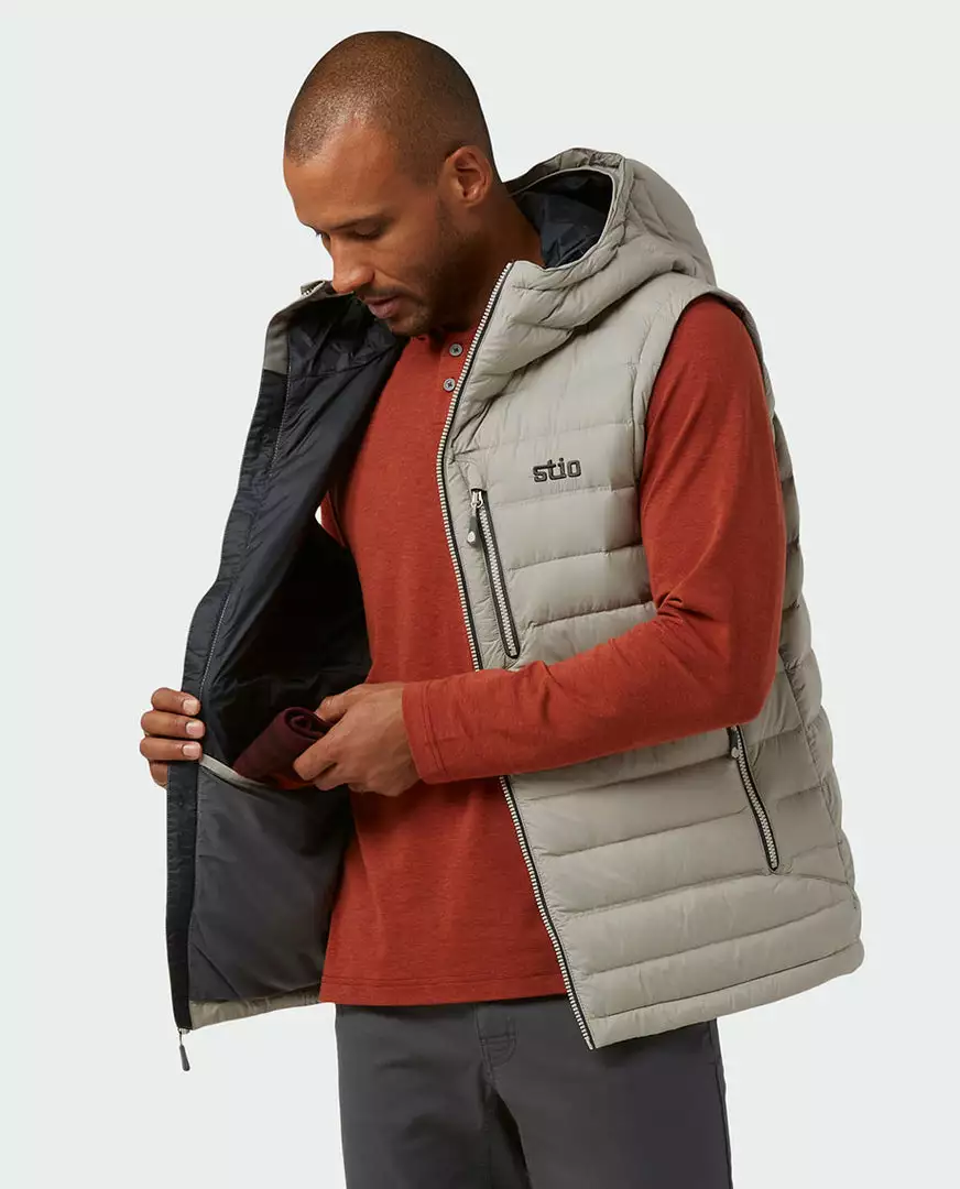Stio Men's Hometown Down Hooded Vest