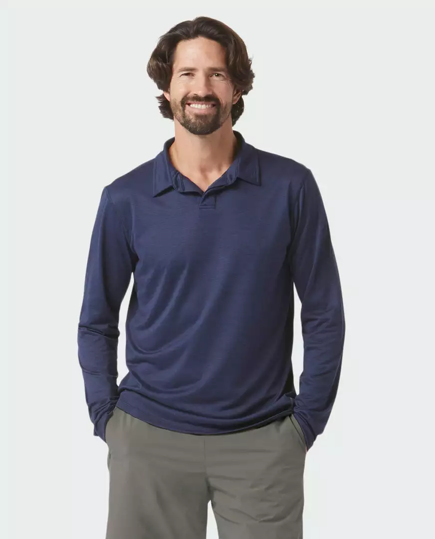 Stio Men's Icefloe Tech Polo LS