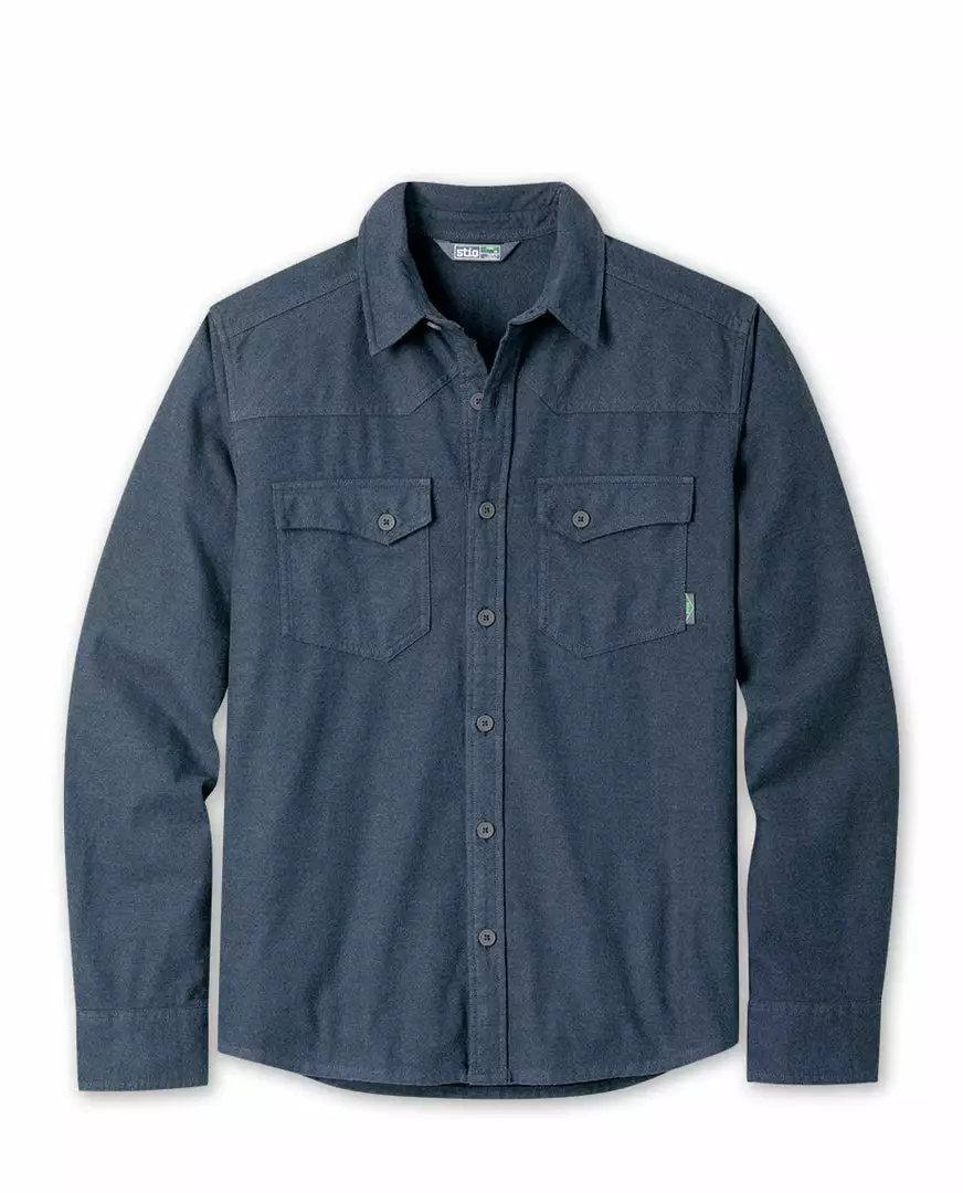Stio Men's Junction Midweight Flannel Shirt