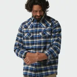 Stio Men's Junction Midweight Flannel Shirt