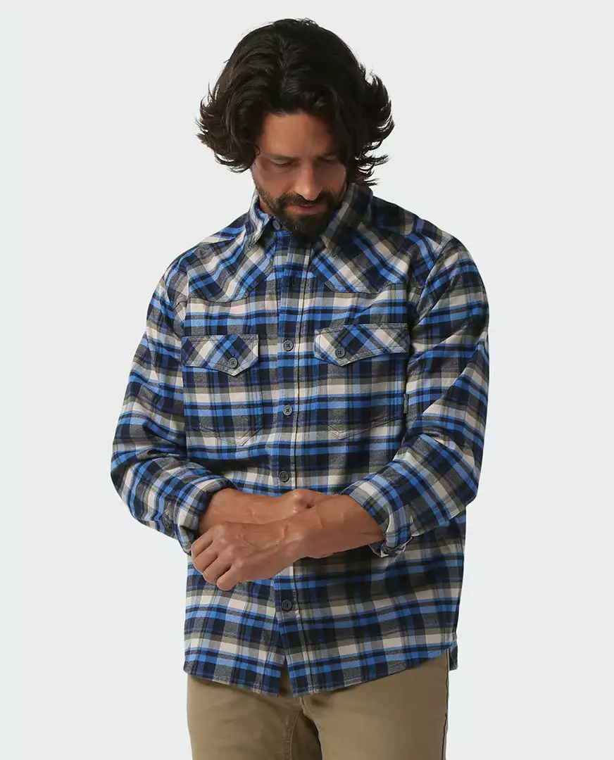 Stio Men's Junction Midweight Flannel Shirt