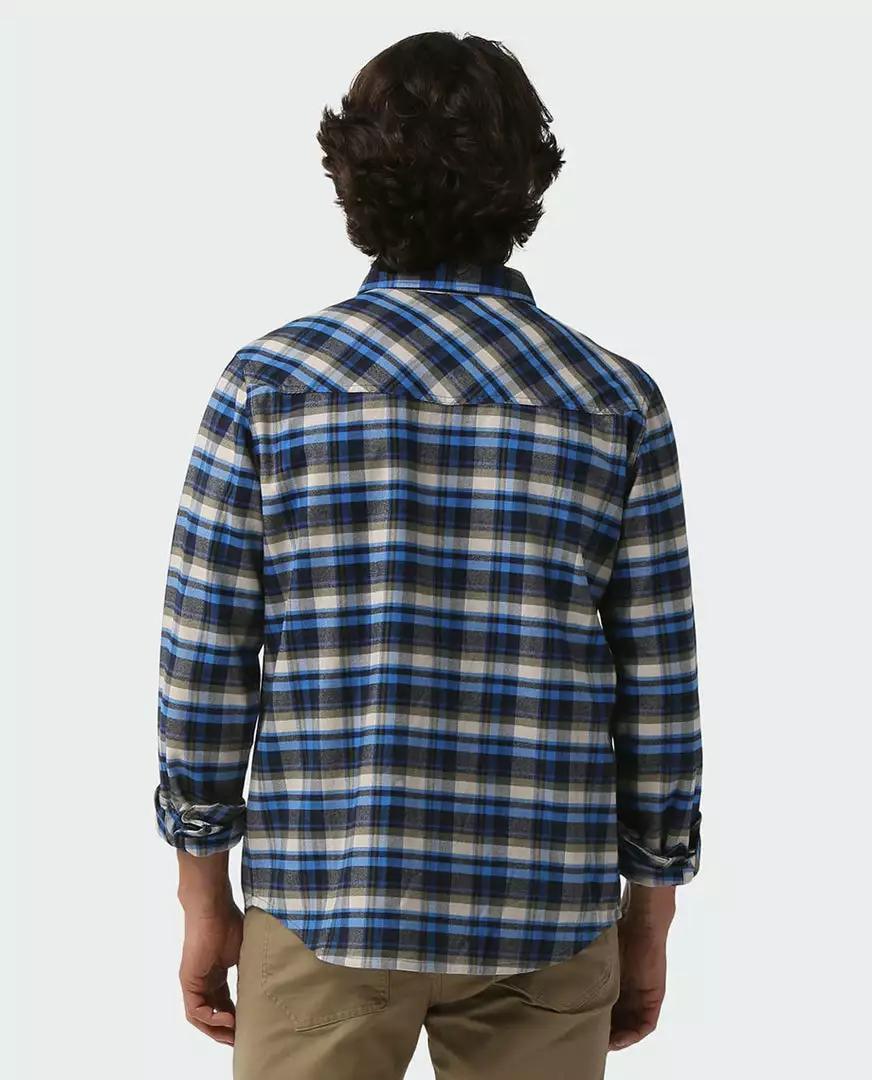 Stio Men's Junction Midweight Flannel Shirt