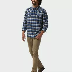 Stio Men's Junction Midweight Flannel Shirt