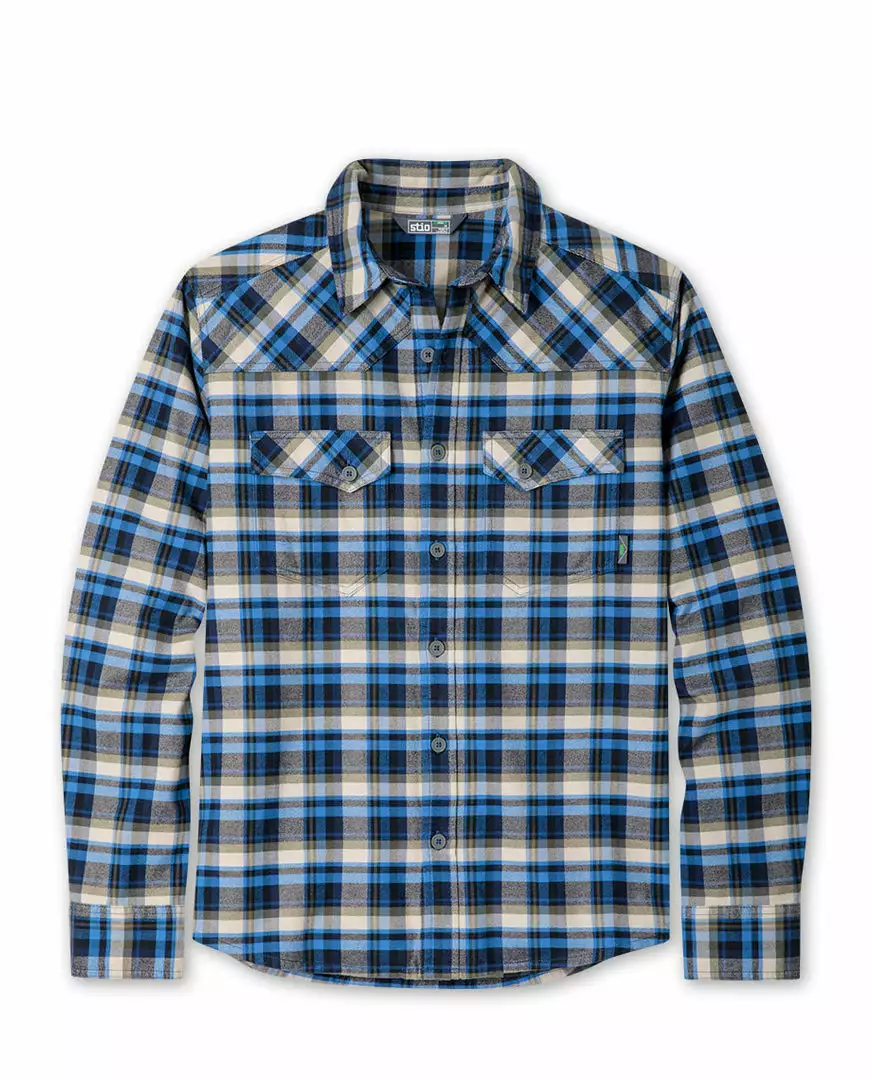 Stio Men's Junction Midweight Flannel Shirt