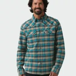 Stio Men's Junction Midweight Flannel Shirt