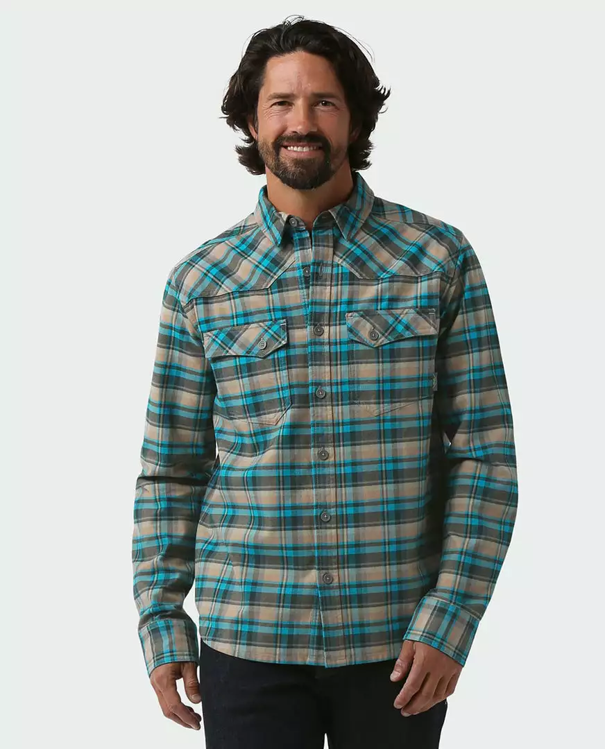Stio Men's Junction Midweight Flannel Shirt
