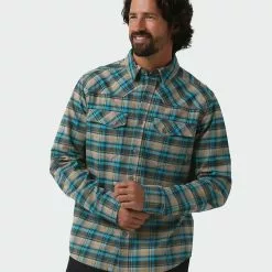 Stio Men's Junction Midweight Flannel Shirt