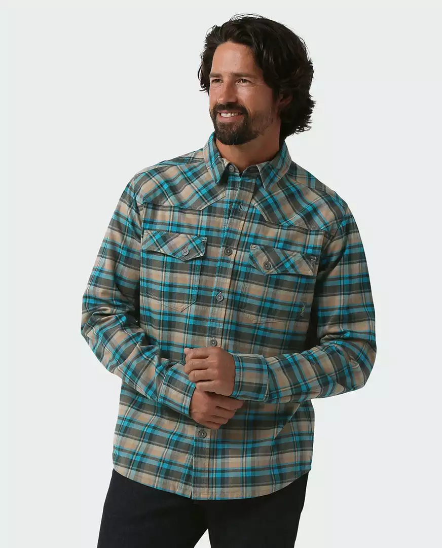 Stio Men's Junction Midweight Flannel Shirt