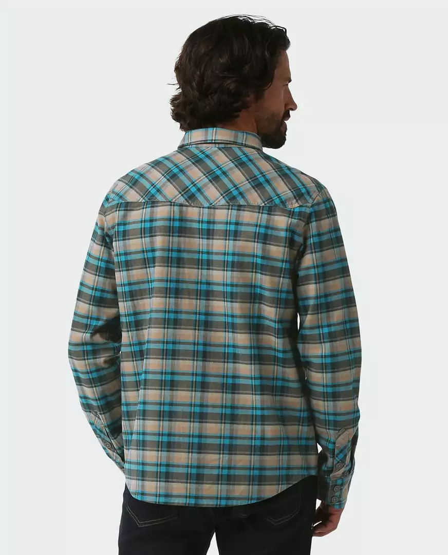 Stio Men's Junction Midweight Flannel Shirt