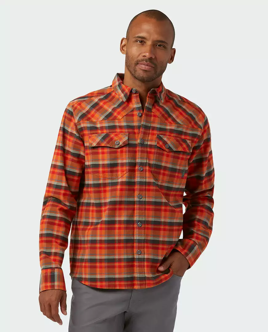 Stio Men's Junction Midweight Flannel Shirt