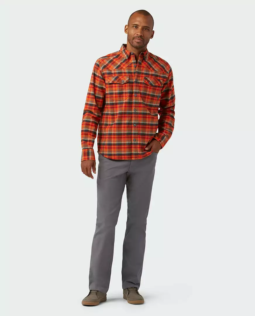 Stio Men's Junction Midweight Flannel Shirt