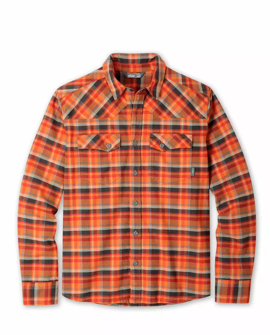Stio Men's Junction Midweight Flannel Shirt