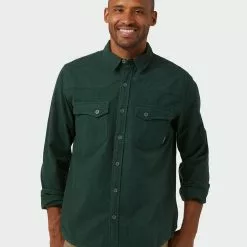 Stio Men's Junction Midweight Flannel Shirt