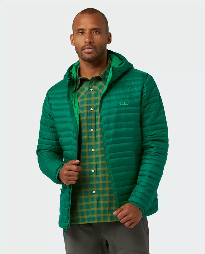 Stio Men's Pinion Down Hooded Jacket