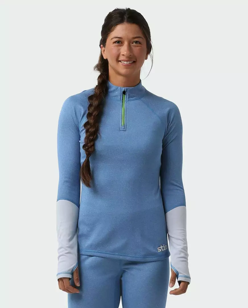 Stio Women's Basis Power Wool™ Zip Neck