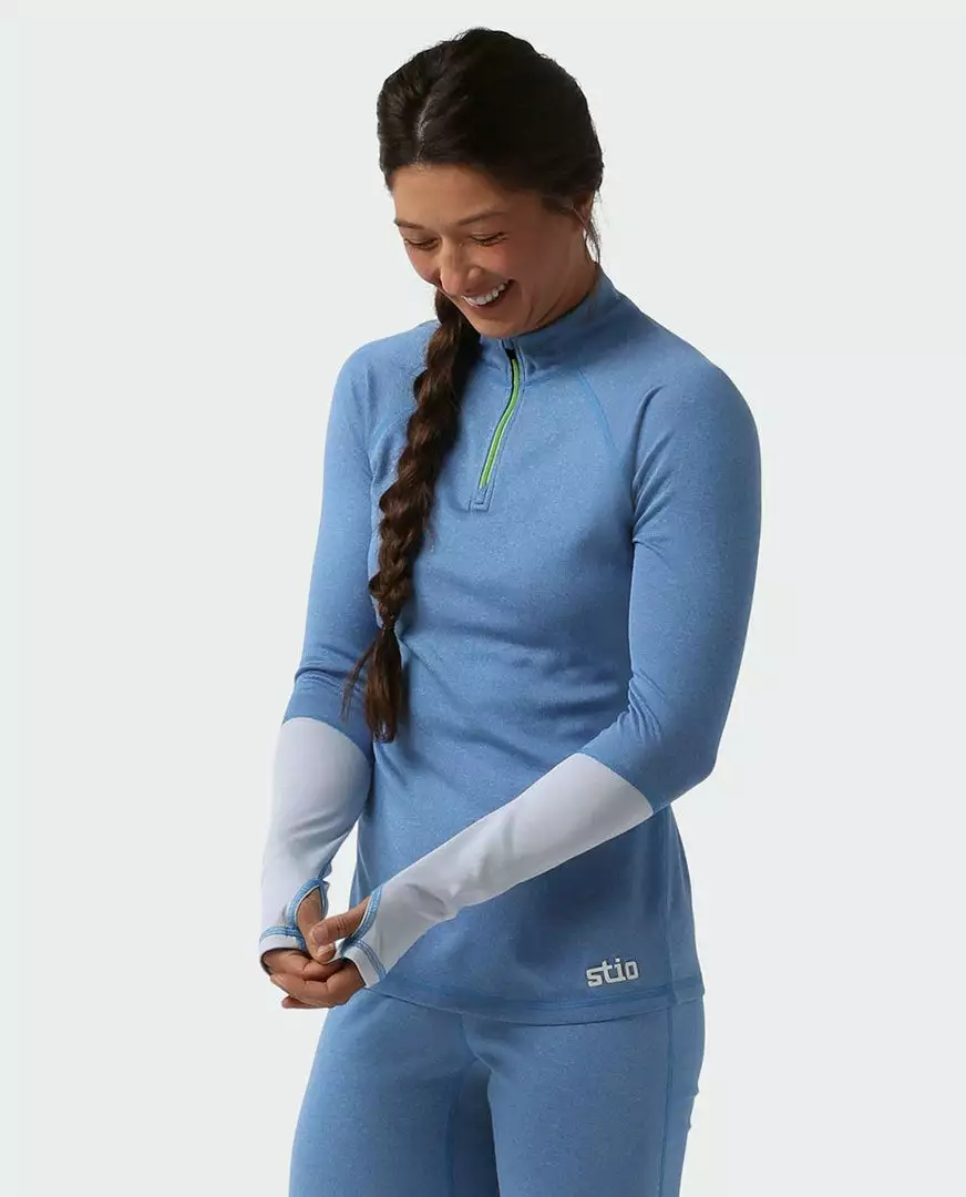 Stio Women's Basis Power Wool™ Zip Neck