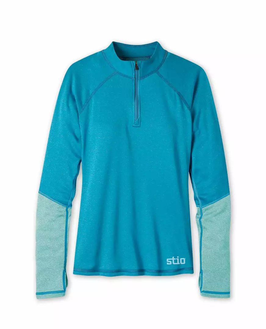 Stio Women's Basis Power Wool™ Zip Neck