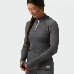 Stio Women's Basis Power Wool™ Zip Neck