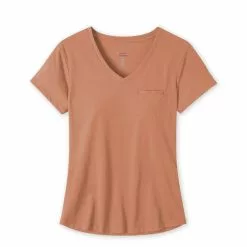 Stio Women's Divide V-Neck SS