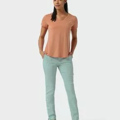 Stio Women's Divide V-Neck SS