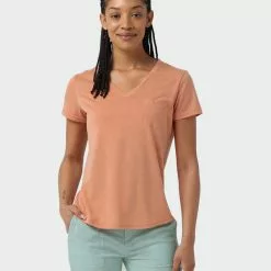 Stio Women's Divide V-Neck SS