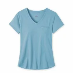 Stio Women's Divide V-Neck SS