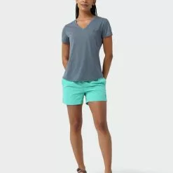 Stio Women's Divide V-Neck SS