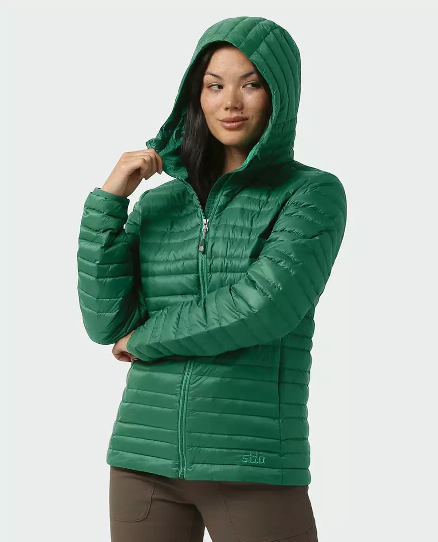 Stio Women's Pinion Down Hooded Jacket