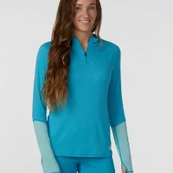 Stio Women's Basis Power Wool™ Zip Neck