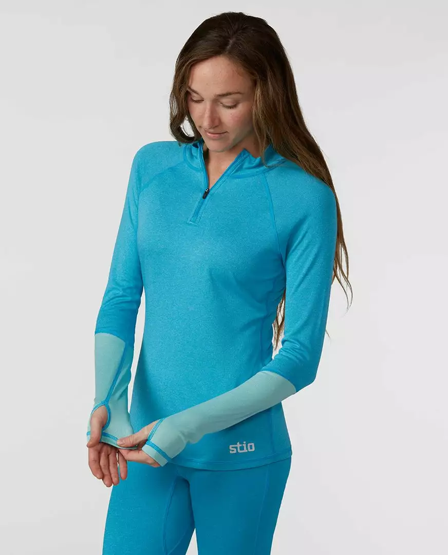 Stio Women's Basis Power Wool™ Zip Neck