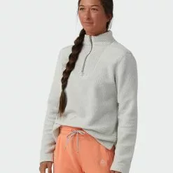 Stio Women's Rawlins Shearling Fleece Half Zip