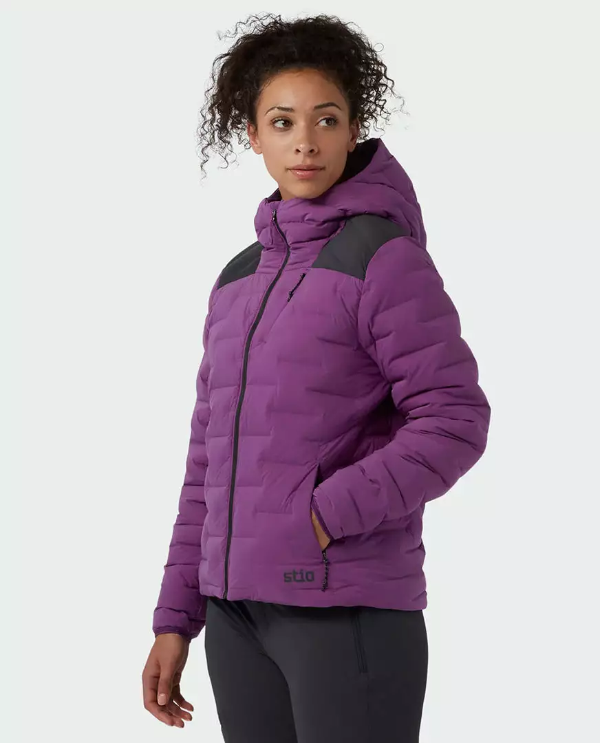 Stio Women's Skillet Stretch Down Hooded Jacket