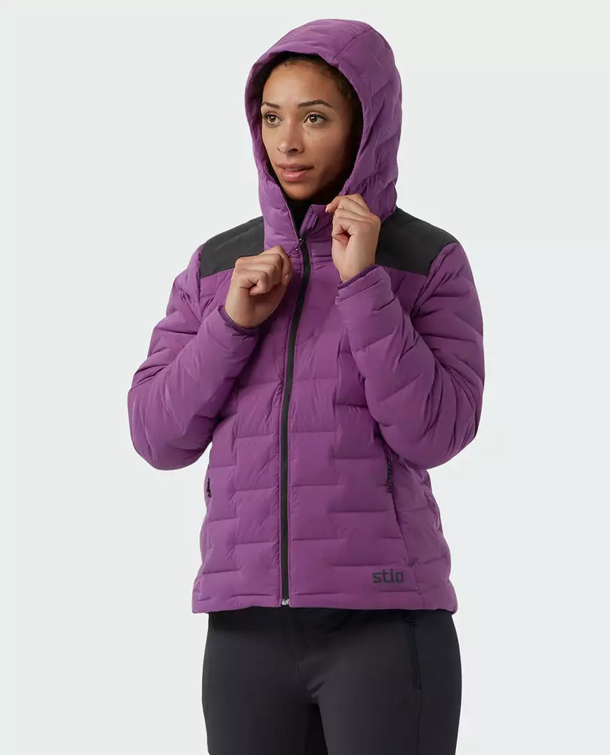 Stio Women's Skillet Stretch Down Hooded Jacket