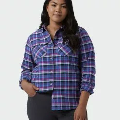 Stio Women's Willow Midweight Flannel Shirt