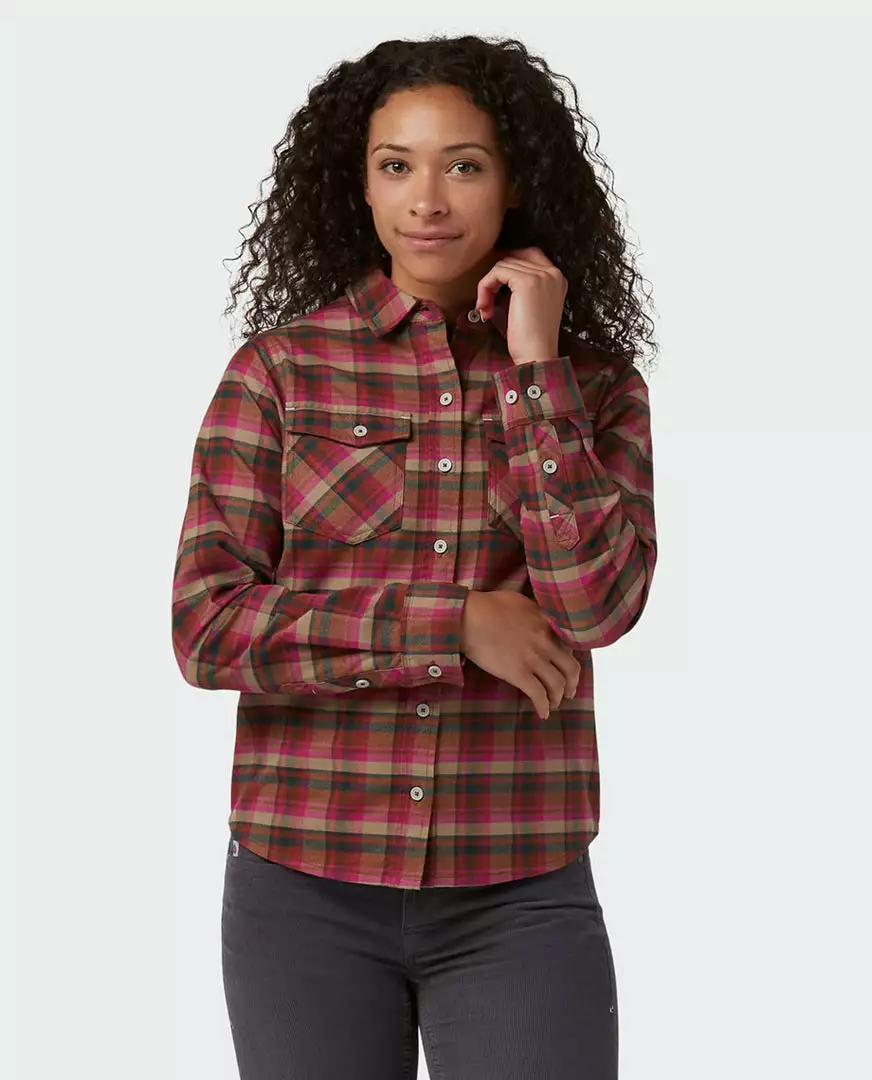 Stio Women's Willow Midweight Flannel Shirt